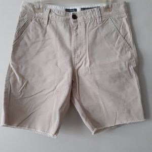 Hawkings McGill Mens White Size 32 Cut-off Shorts